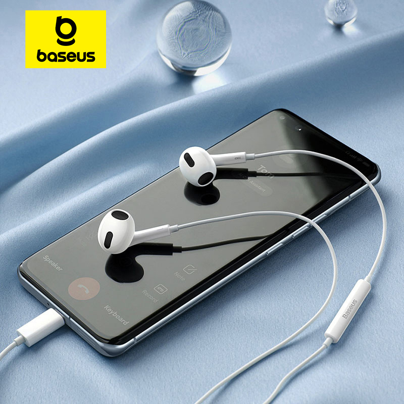 Open Ear Air Conduction Headphones - Baseus C17 Type-C Earphones In Ear