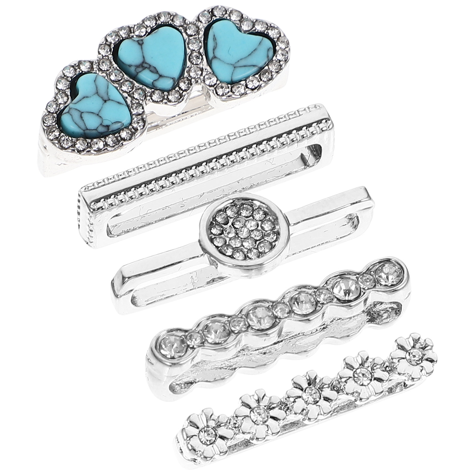 5Pcs Premium Alloy Watchband R - Smartwatches 评论和价格
