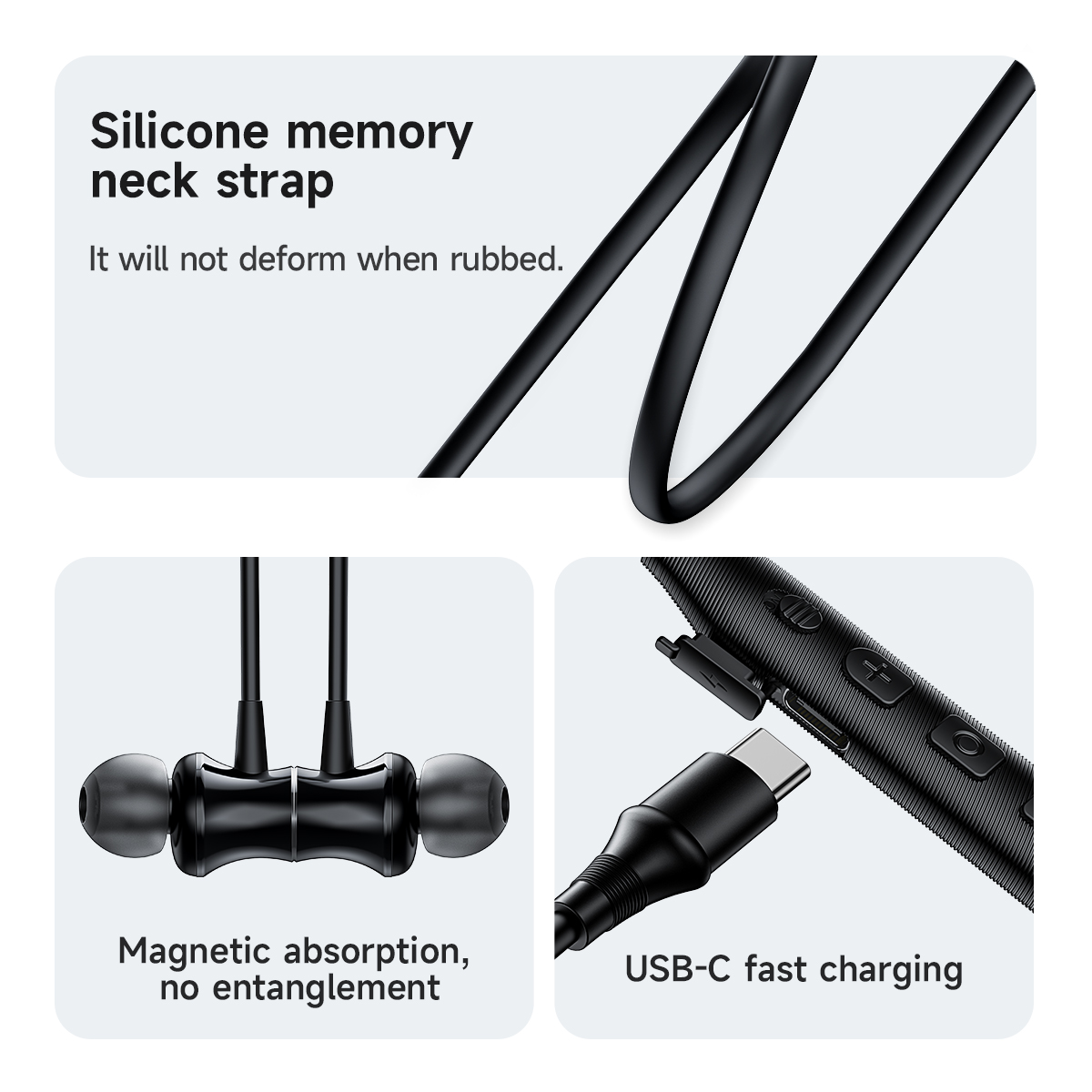 HOCO Neckband Wireless Bluetoo - Magnetic Neckband Sports Earphones 评论和价格