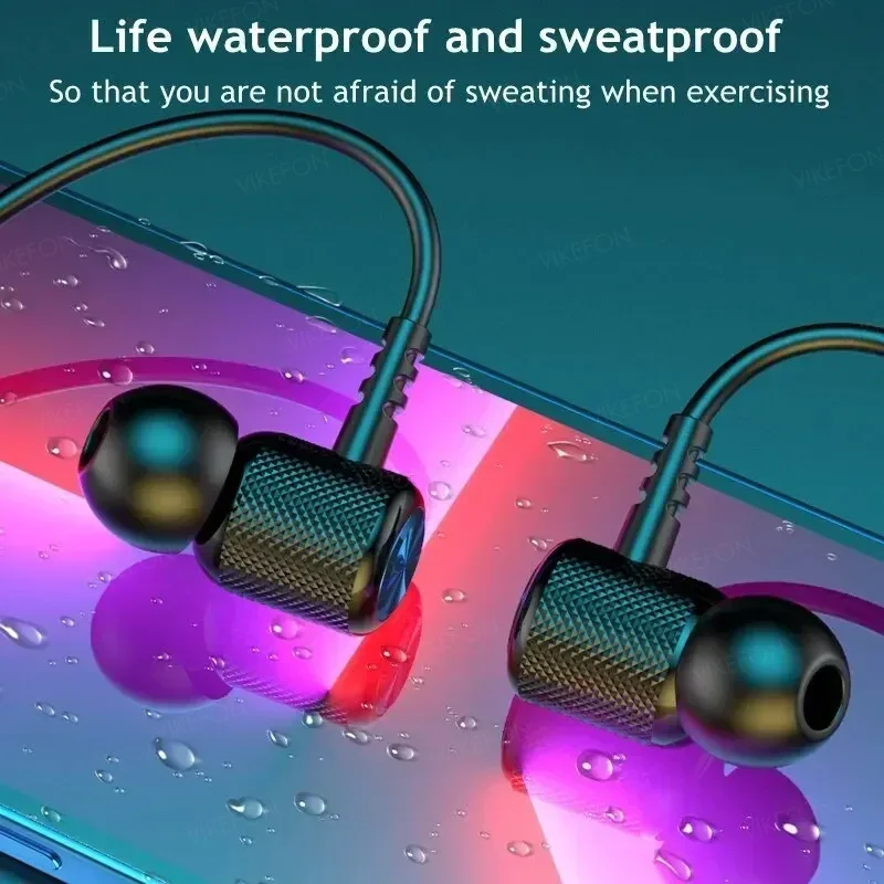 Wireless Headphones Bluetooth  - Magnetic Neckband Sports Earphones 评论和价格