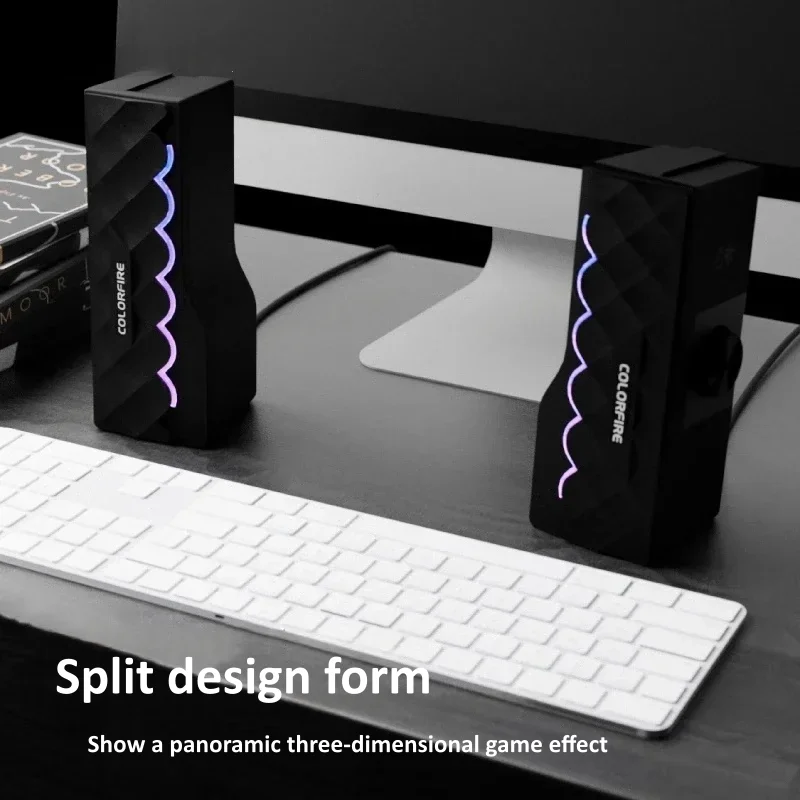 HIFI Sound Quality Wired Compu - Rgb Computer Soundbar For Pc 评论和价格
