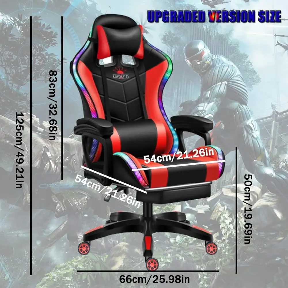 Ergonomic High-Back Gaming Cha - Speakers 评论和价格