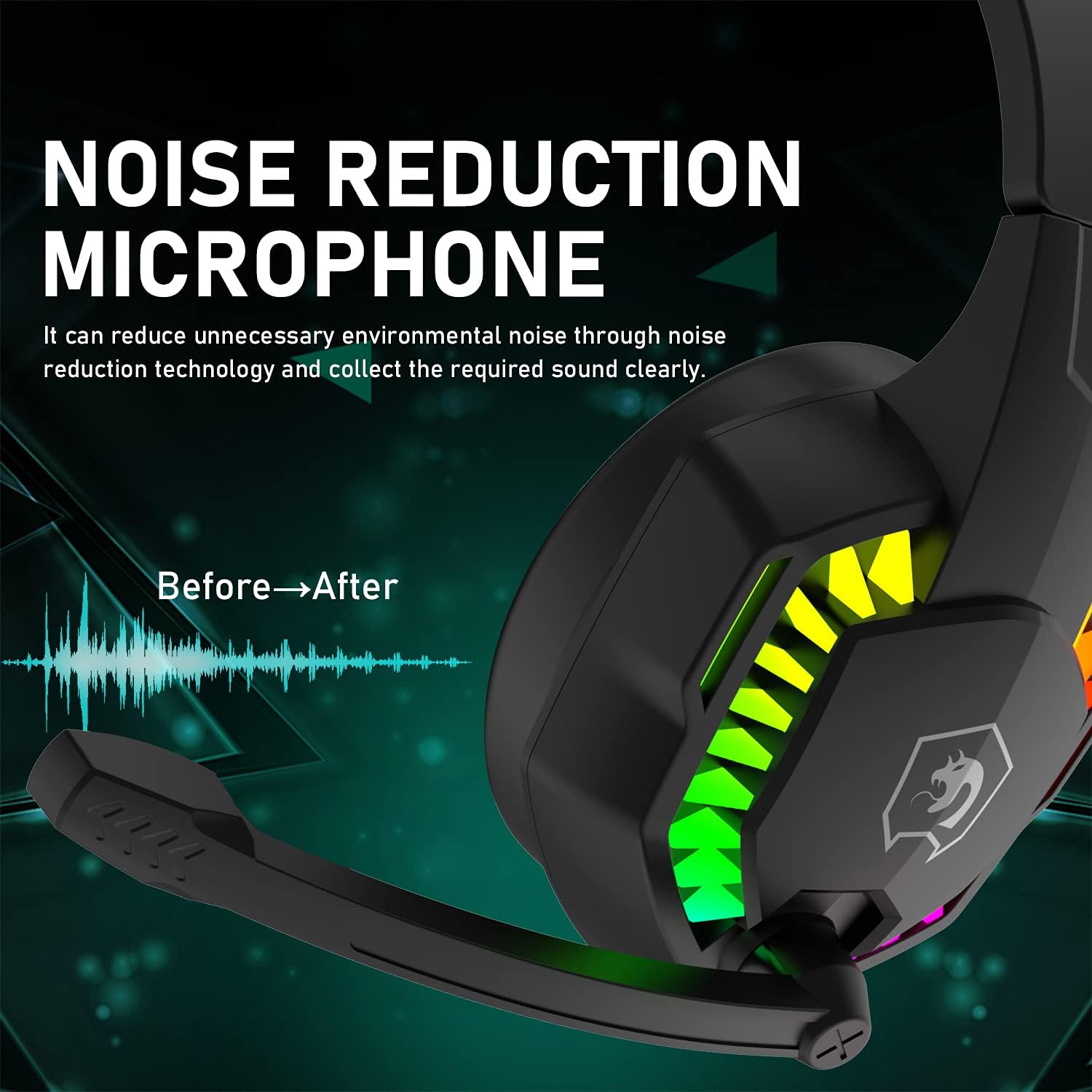 MAMBASNAKE CY907 Wired Gaming  - Gaming Headset With Mic Rgb 评论和价格