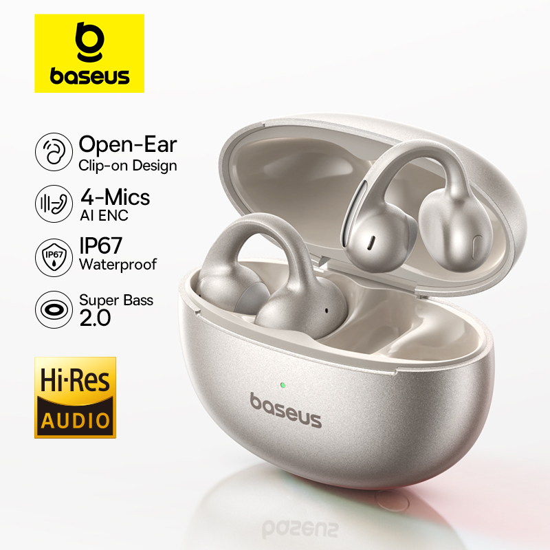 Baseus MC1 Pro Ear Clip Wirele - Open Ear Air Conduction Headphones 评论和价格