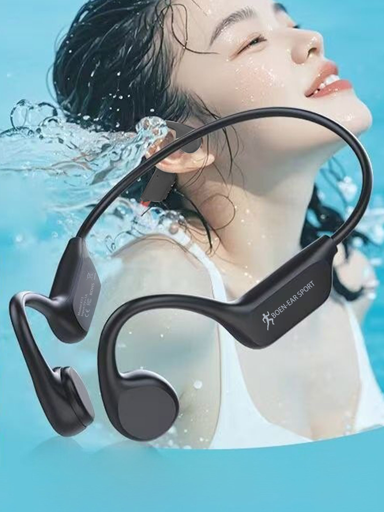 Open Ear Bone Conduction Bluet - Bone Conduction Running Headphones 评论和价格