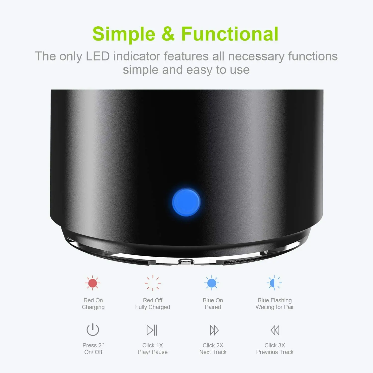 EWA A106 Pro Mini Bluetooth Sp - Portable Bluetooth Speaker Waterproof Ipx7 评论和价格