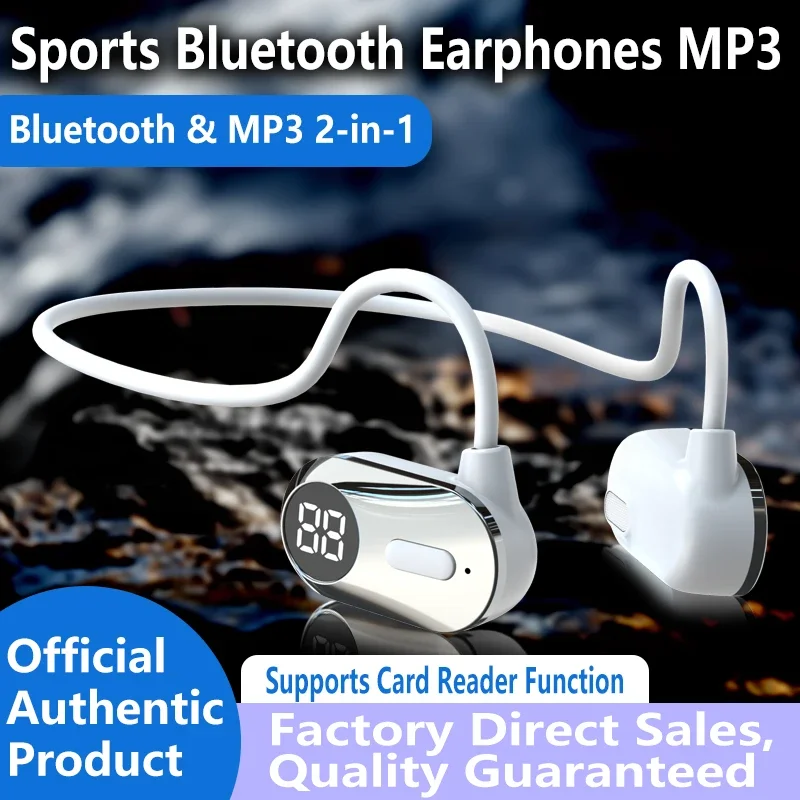 Non-In-Ear Sports and Running  - Bone Conduction Running Headphones 评论和价格