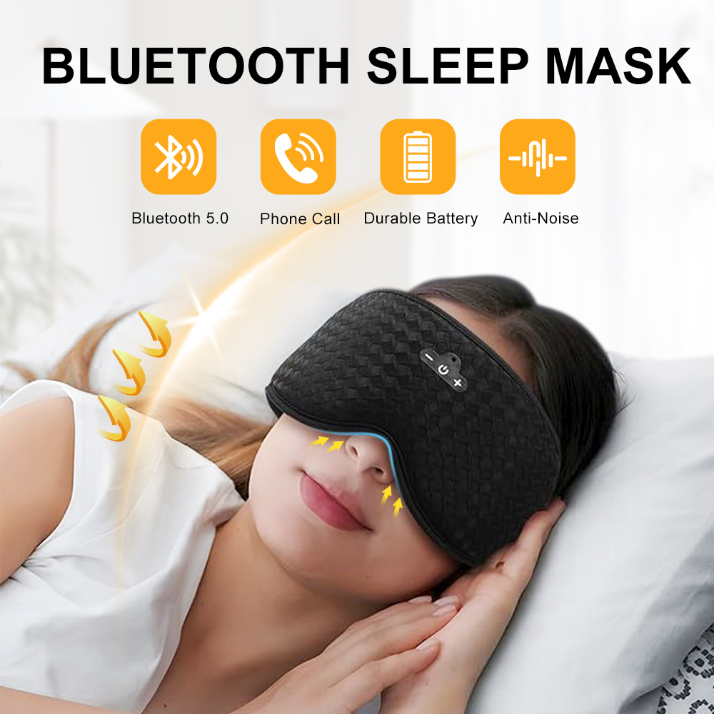 3D Bluetooth Sleeping Mask Hea - Sleep Mask Headphones Bluetooth 评论和价格