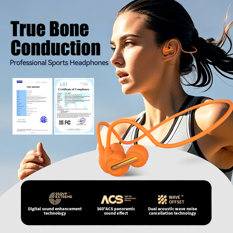 Bone Conduction Bluetooth Spor - Bone Conduction Running Headphones 评论和价格