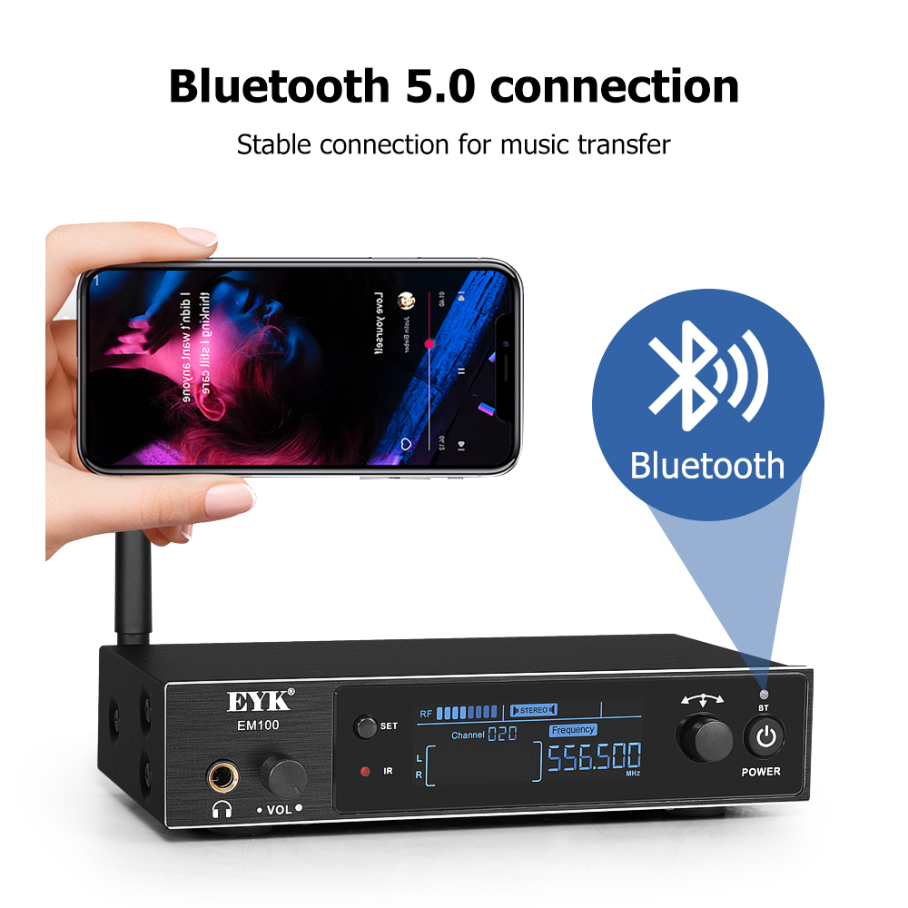 EYK EM100 In Ear Monitor Syste - In Ear Monitors For Singers 评论和价格
