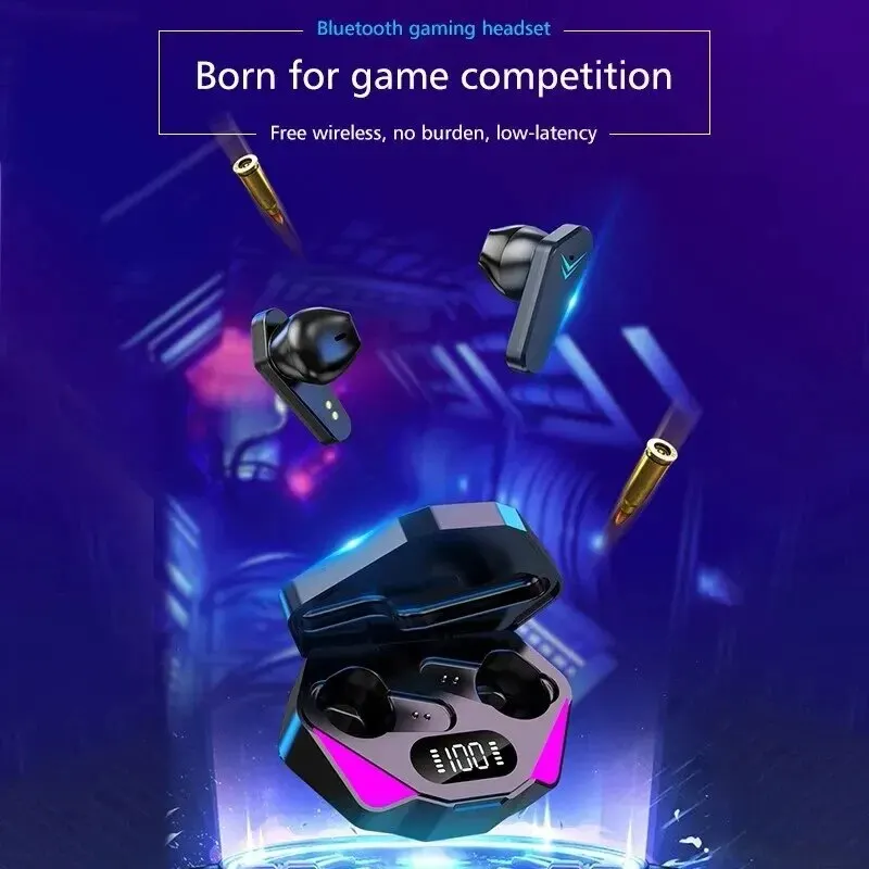 TWS Wireless Bluetooth 5.3 Hea - Gaming Headset With Mic Rgb 评论和价格