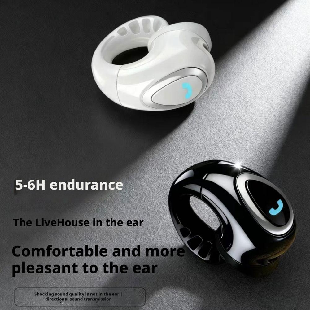 Bluetooth Wireless Ear-clip Si - Open Ear Air Conduction Headphones 评论和价格