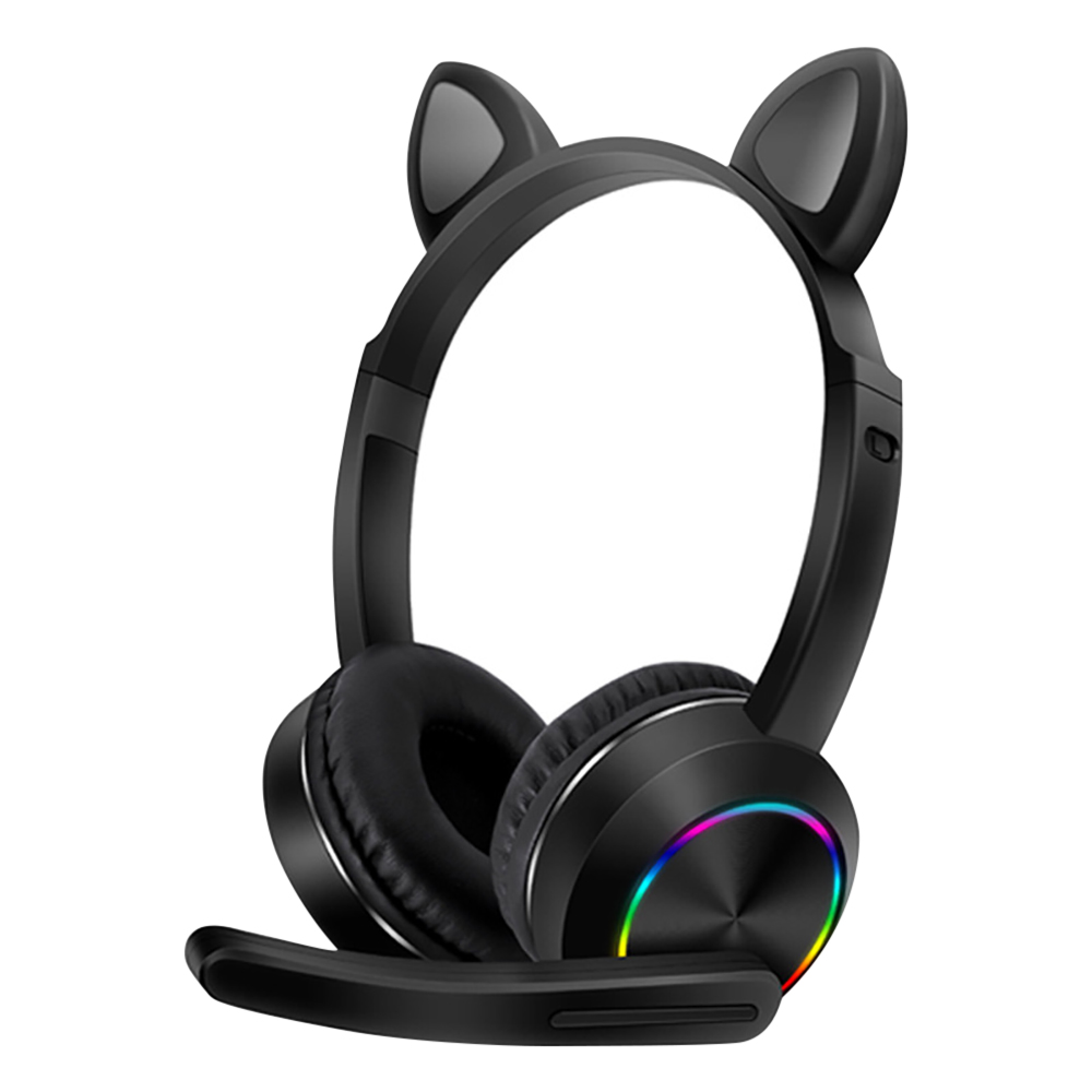 Cute Cat Ear Bluetooth Headpho - Cat Ear Bluetooth Headset Led 评论和价格