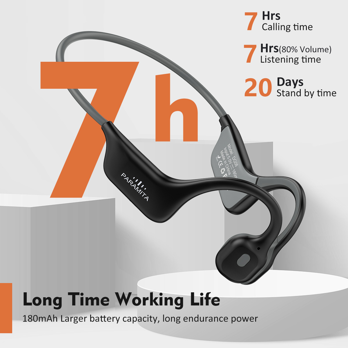 2024 Classic DG08 Bone Conduct - Bone Conduction Running Headphones 评论和价格