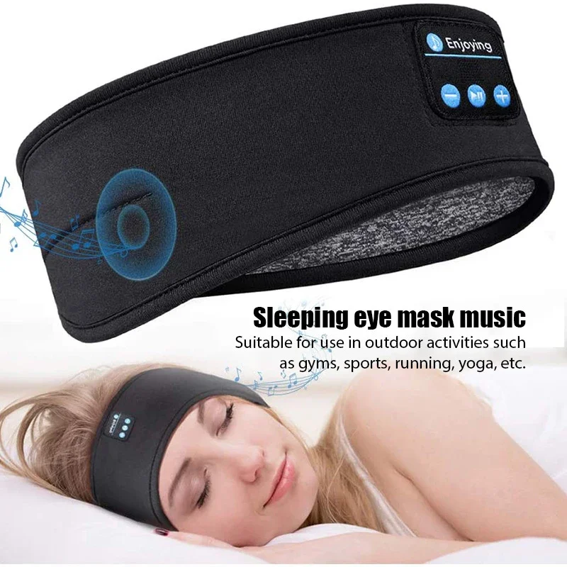 Bluetooth Earphones Sports Sid - Sleep Mask Headphones Bluetooth 评论和价格