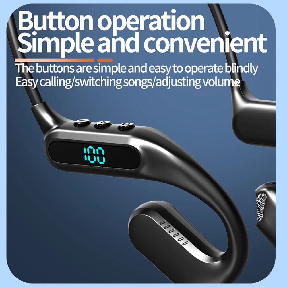 KEBIDUMEI Bluetooth 6.0 Air Co - Open Ear Air Conduction Headphones 评论和价格