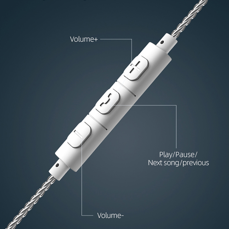 New 7.1 HIFI Silver-Plated Upg - Type C Wired Earphones With Mic 评论和价格