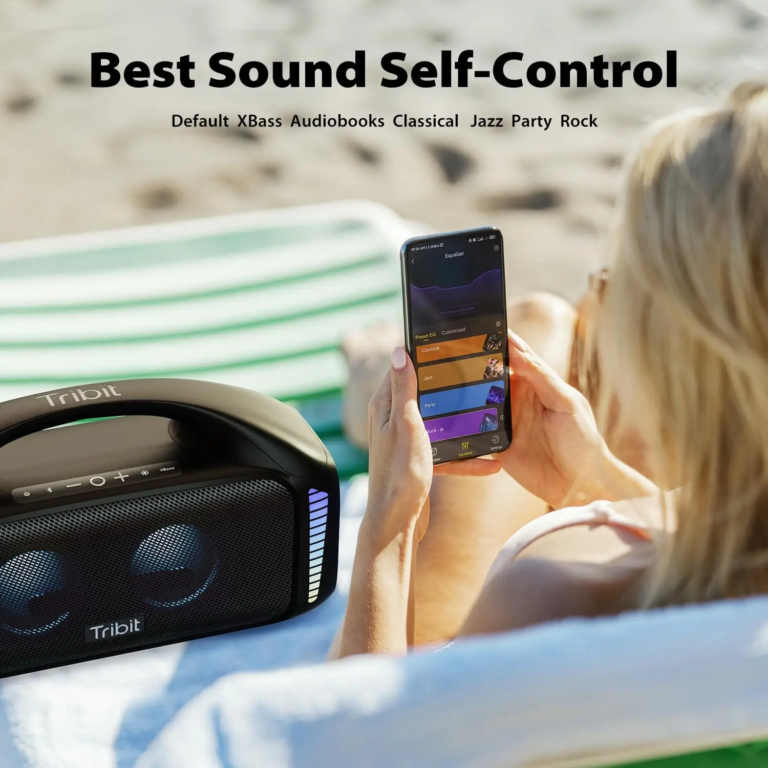 Tribit Portable Bluetooth Spea - Portable Bluetooth Speaker Waterproof Ipx7 评论和价格